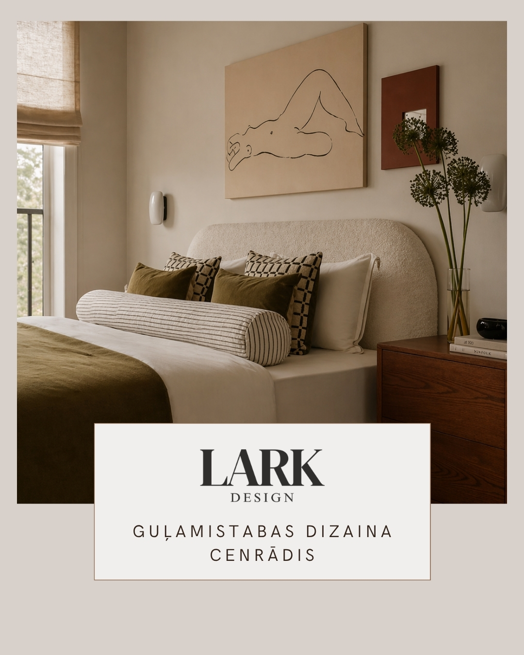 Guļamistabas dizaina cenrādis