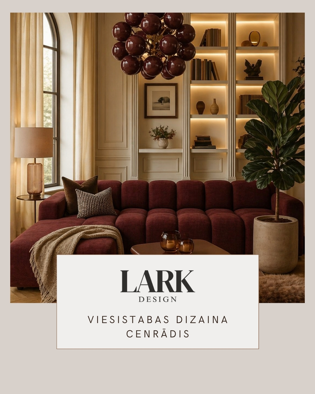 Viesistabas dizaina cenrādis